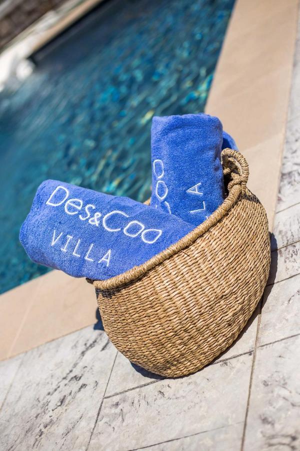 Des & Coo Luxury Villa With Private Pool Faliraki Zewnętrze zdjęcie